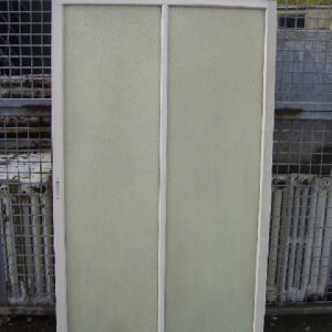 Old Shop Window Dispaly Screens - With Central Glazing Bar